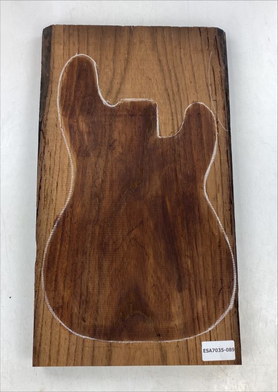 Body Swamp Ash, Choco, 1-pc., Unique Piece #089